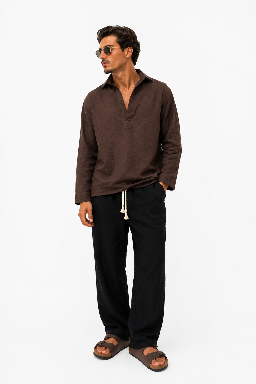 SHIRT "BROWN"
