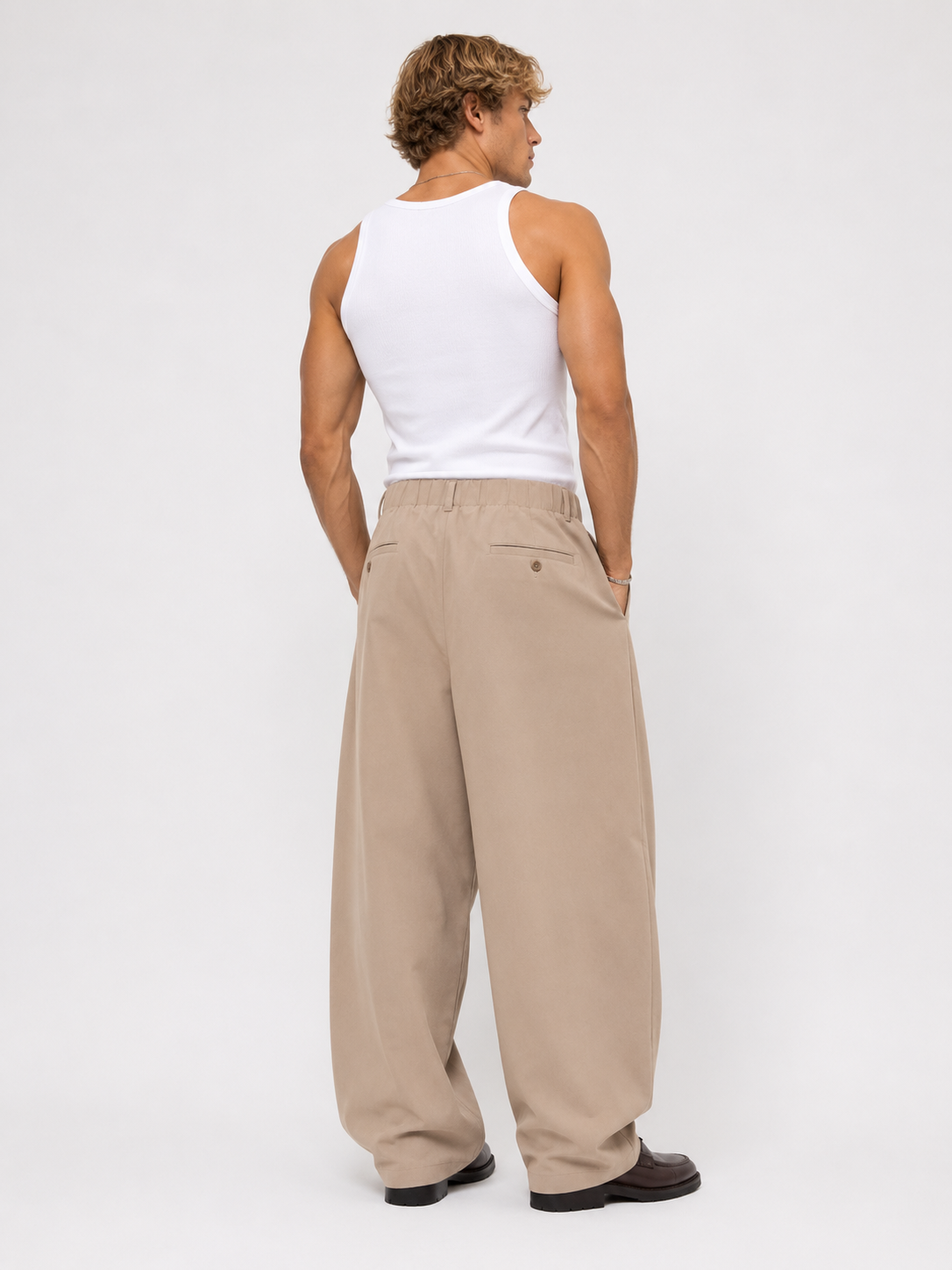 Trousers Beige