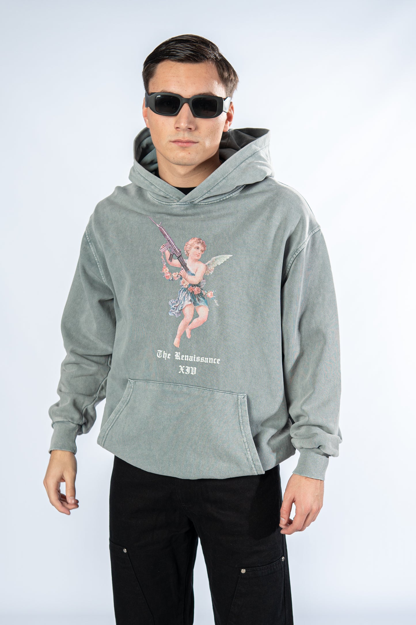 Hoodie "Angel Grey"