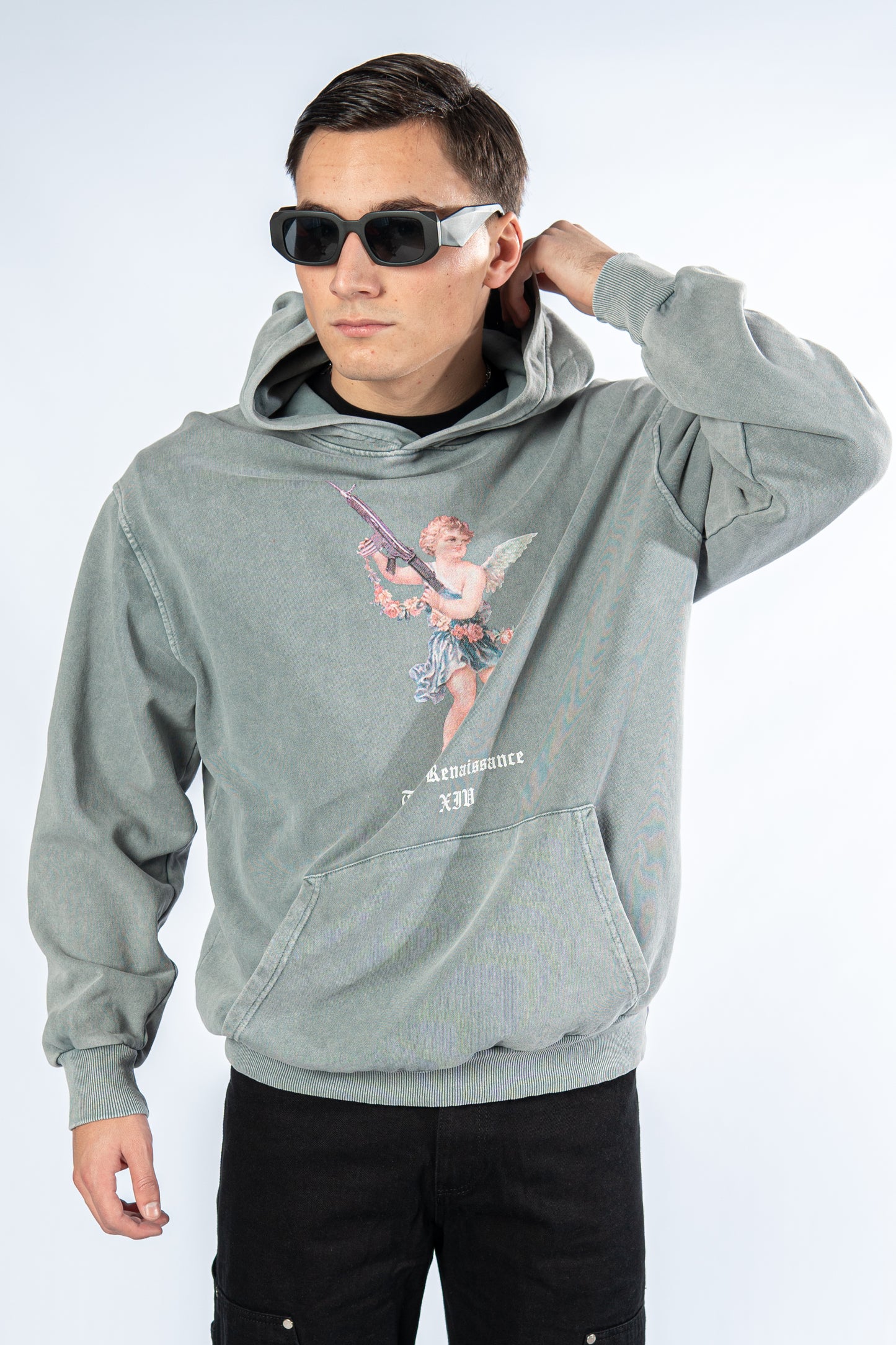 Hoodie "Angel Grey"