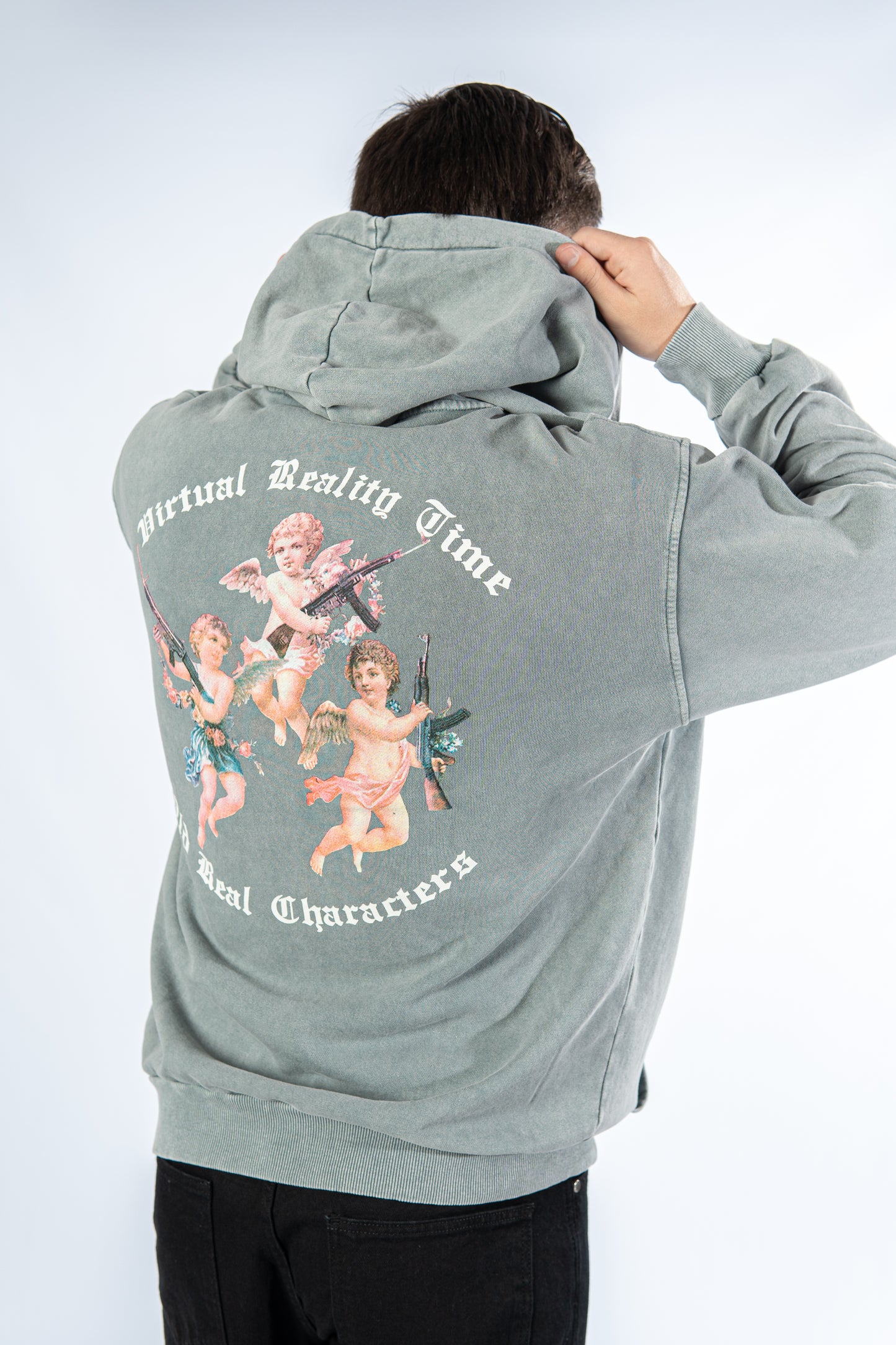 Hoodie "Angel Grey"