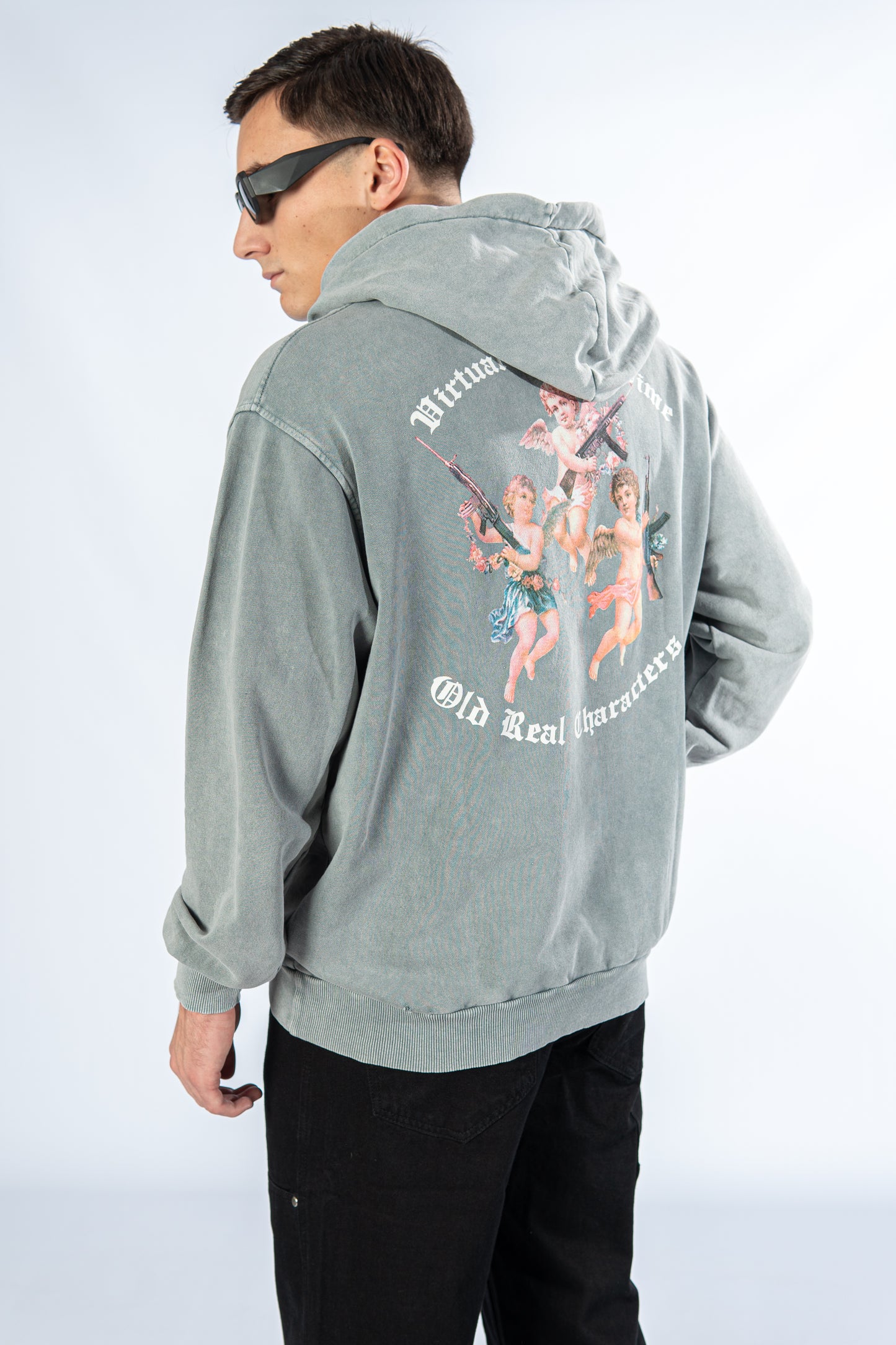 Hoodie "Angel Grey"