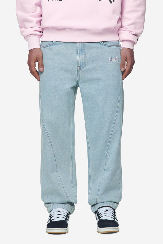 Baggy Jeans "Sand Washed Blue"