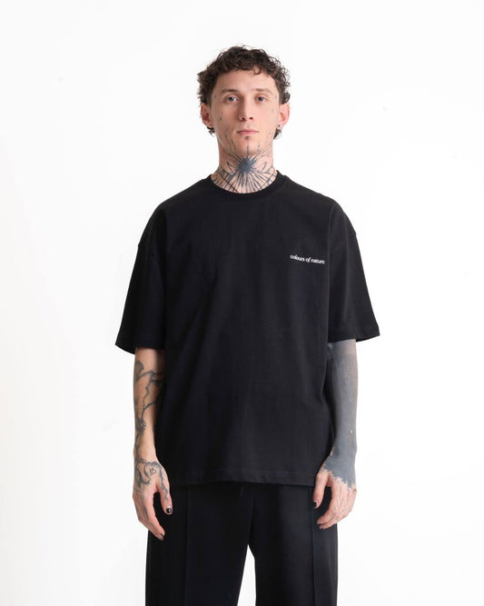 T-shirt "COLOURS BLACK"