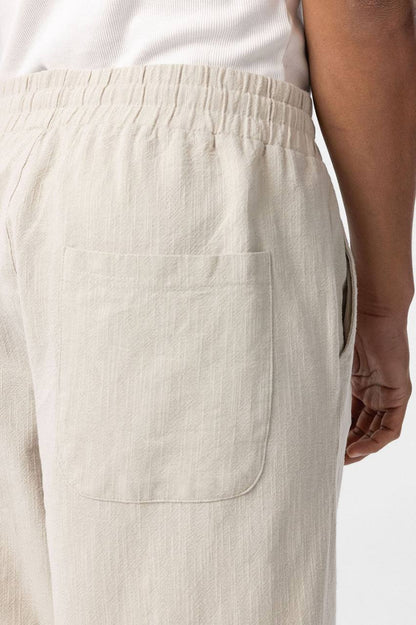 Beige Linen Pant
