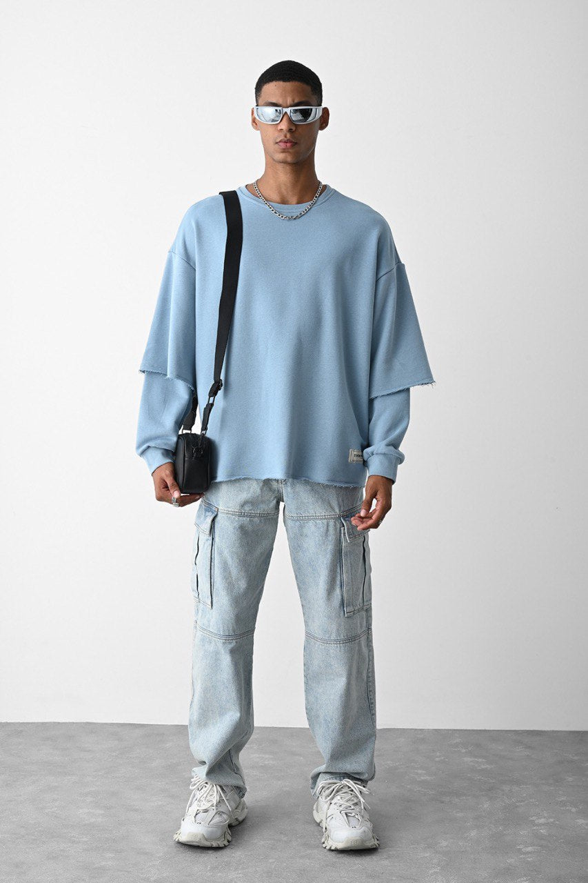 Sweatshirt "LIGHTBLUE"