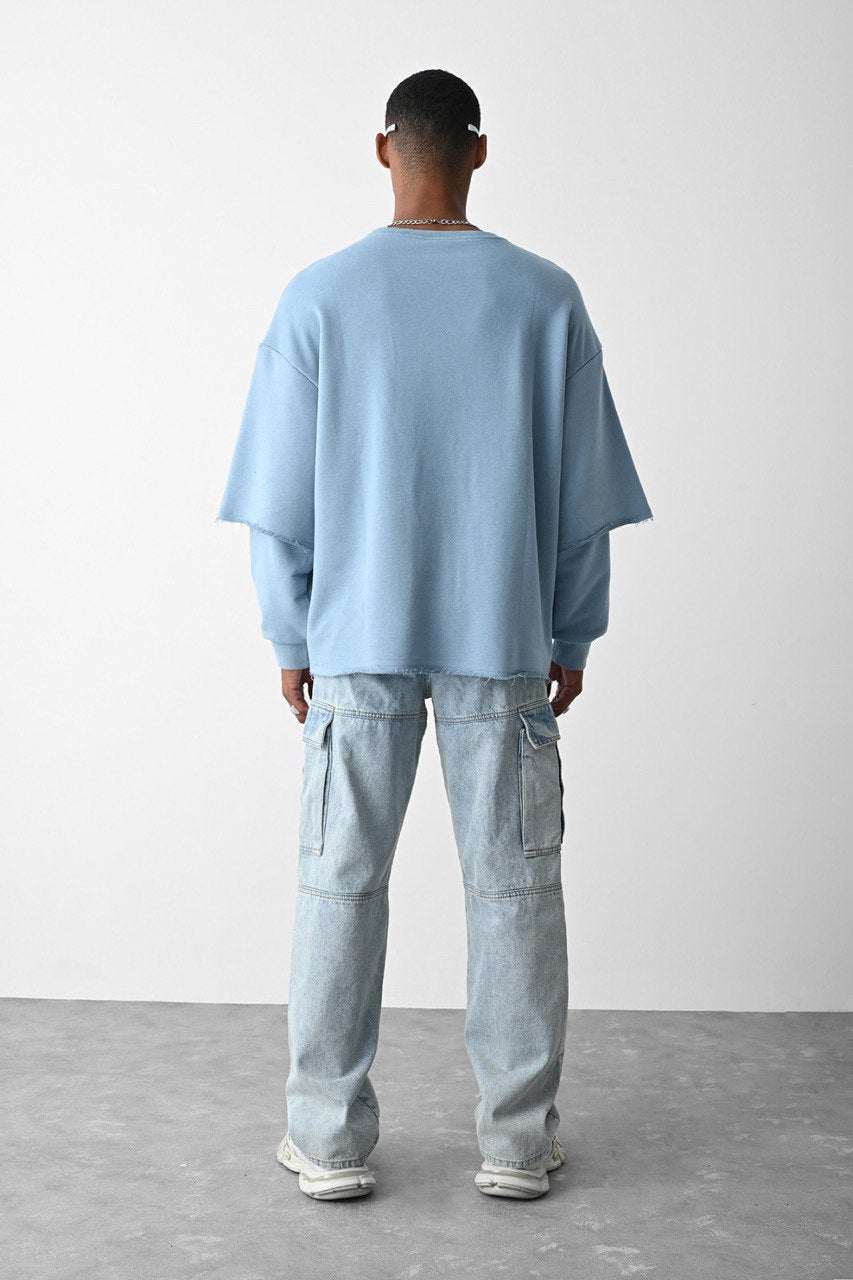 Sweatshirt "LIGHTBLUE"