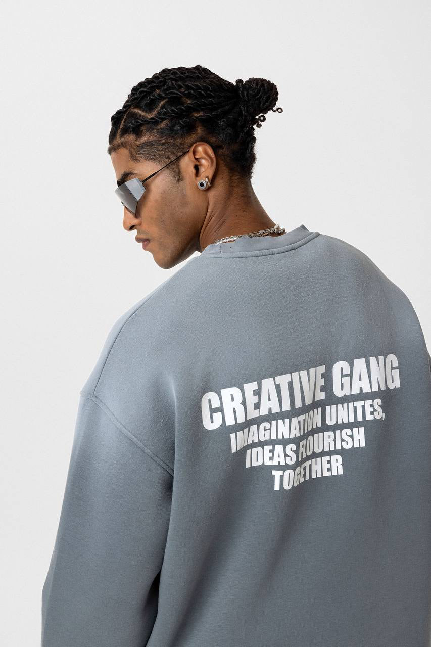 Sweatshirt "CREATIVE GANG"