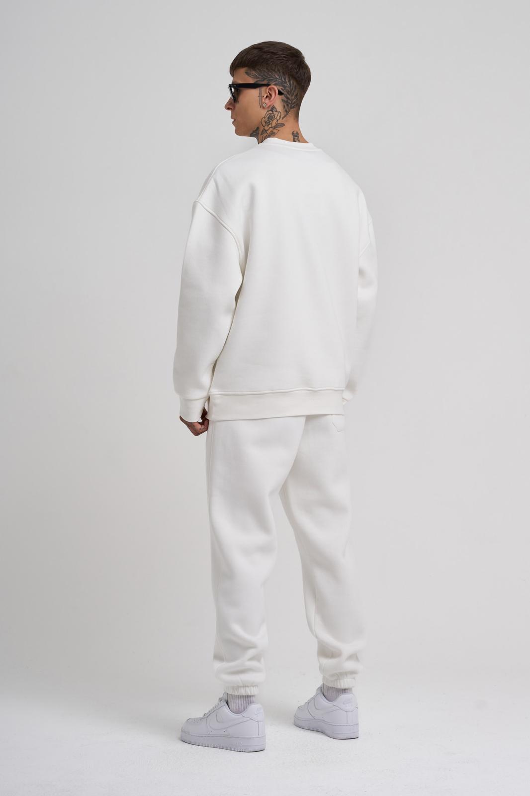 Sweatshirt Basic White